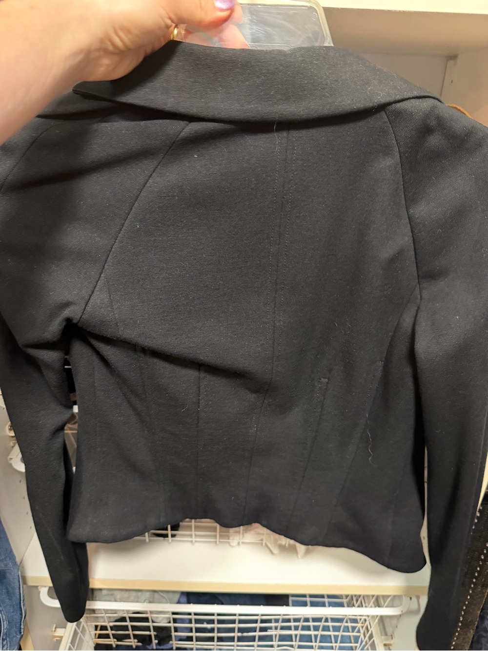 ELIZABETH & JAMES vintage Cropped Blazer Jacket - Picture 4 of 4